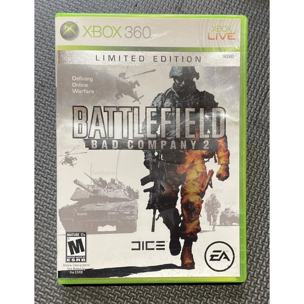 Battlefield Bad Company 2 Limited Edition Xbox 360 - CIB